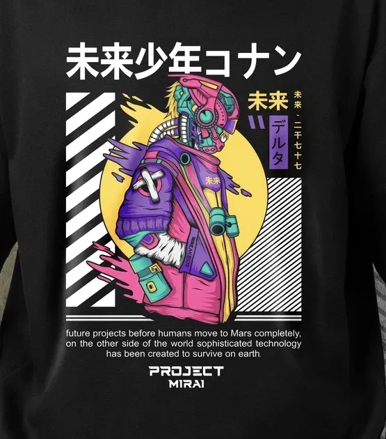 Футболка для подростка мальчика с принтом CyberPunk Размер 160 Anime10002 Днепр - изображение 3