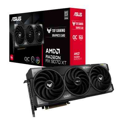 Видеокарта ASUS Radeon RX 9070 XT 16Gb TUF OC GAMING (TUF-RX9070XT-O16G-GAMING) Винница