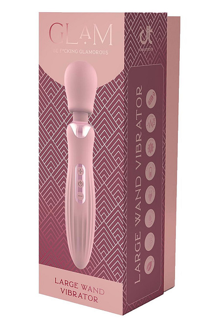 Вибратор микрофон Dream Toys Glam Wand Large, розовый Sex Aura Киев - изображение 5