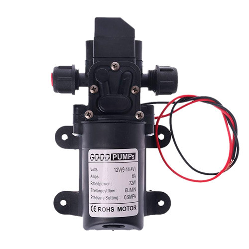 Насос водяной мембранный 12В 6л/мин 72Вт 130psi высокого давления Винница - изображение 1