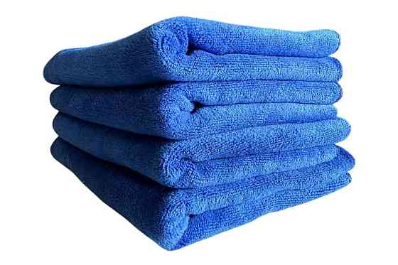 Мікрофібра для автомобіля 60×40 см LT-HM01, серветка для полірування (синя) Київ