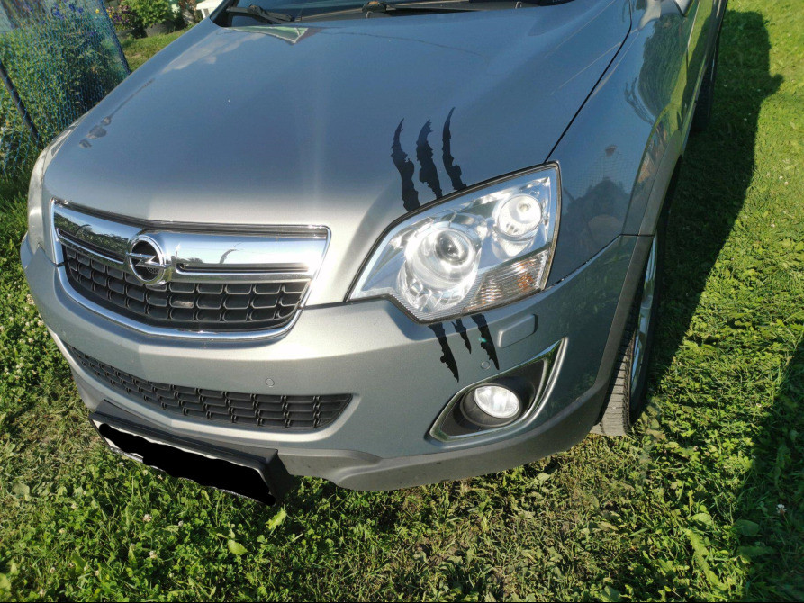 Наклейка на авто в виде Царапины Когтем Черная, Бе Киев - изображение 4