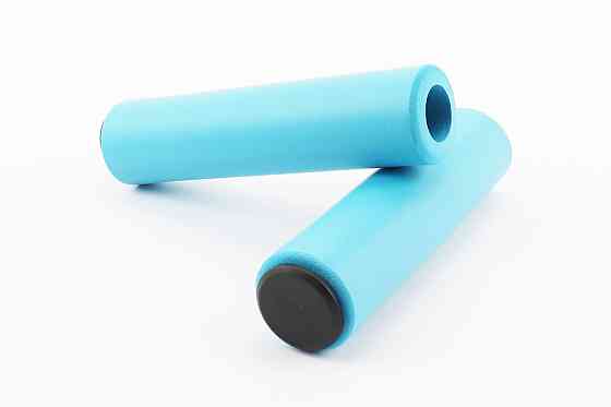 Ручки керма 130мм, пінорезинові, сині Київ