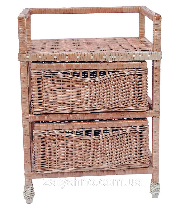 Комод плетений на 2 шухляди Київ - фото 2