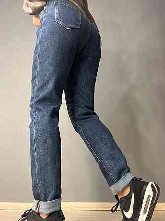 Джинсы женские Vanver 8003-8026 MOM jeans с резинкой на талии увеличенные размеры стрейчевые высокая Одесса