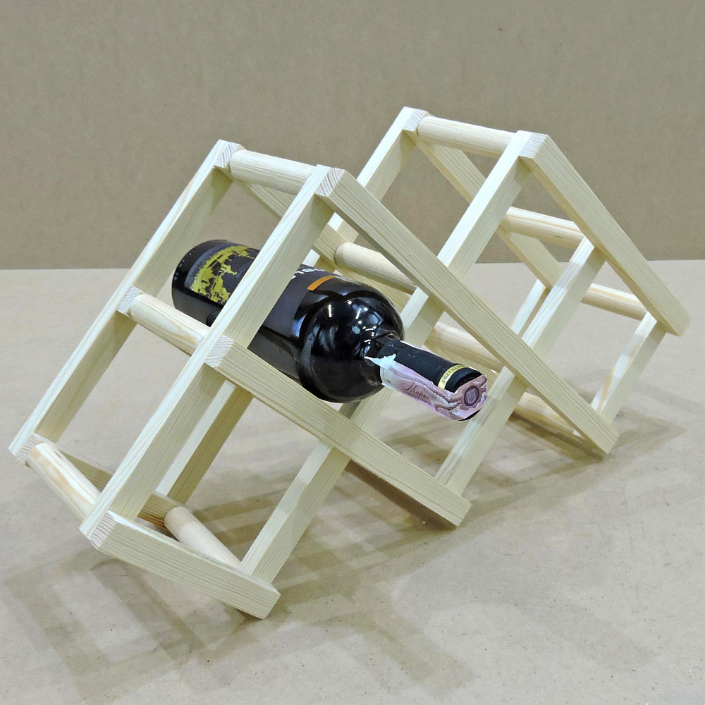 Настольная винная полка 