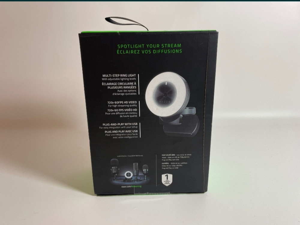 Нова Веб-камера Razer Kiyo Black( RZ19-023320100-R3M1) Киев - изображение 3