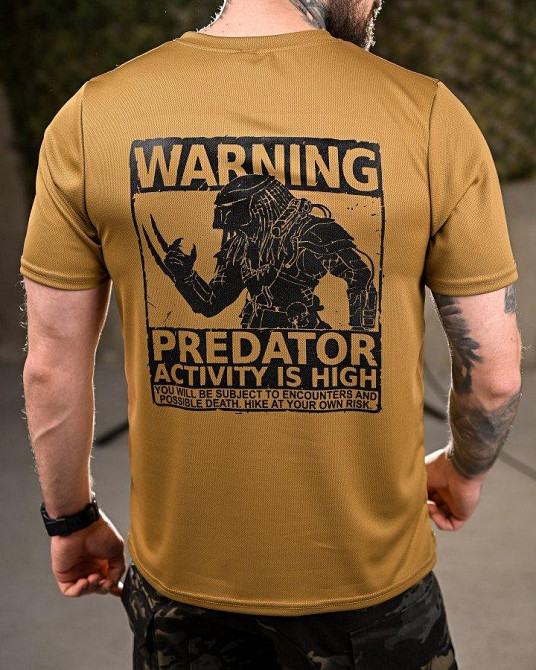 Тактична потовідвідна футболка Oblivion Predator ДЛ7034 Одеса - фото 3