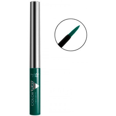 Подводка для глаз Maxi Color Play Eyeliner Жидкая 01 - Зеленая (4823097100615) Винница - изображение 1