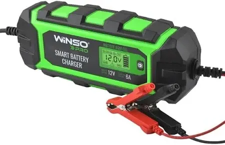 Зарядний пристрій WINSO PRO LCD 6A, 12V (4–150Ah) Ковель