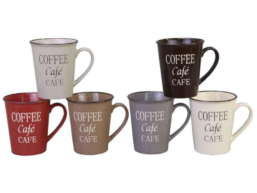 Чашка 350мл Coffee MIX 18100-1 ТМ GRAZIE Киев - изображение 1