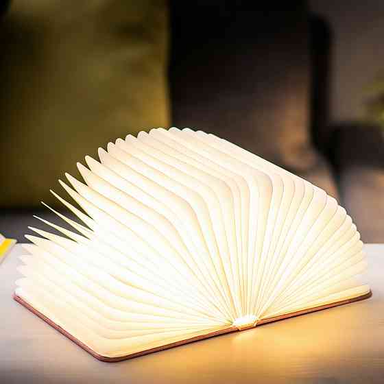 Светильник-книга на аккумуляторе Gingko Mini Urban (Розовый) Киев