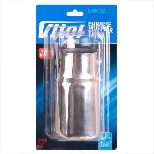 Насадка на глушник НГ-0404, внутрішній діаметр 64 мм, довжина 140 мм, зовнішній розмір 76x70 мм Харків