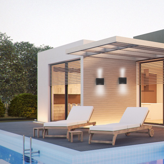 Архітектурний світлодіодний накладний світильник Feron DH012 6Вт 4000K чорний Харьков