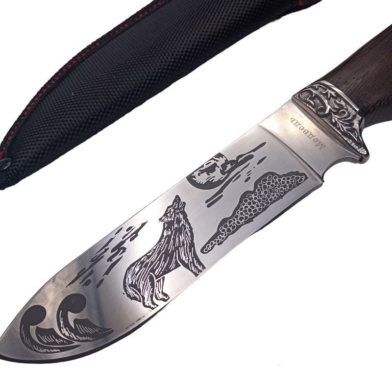 Нож охотничий Медведь FB 1530 / 29см / 14см Днепр - изображение 2