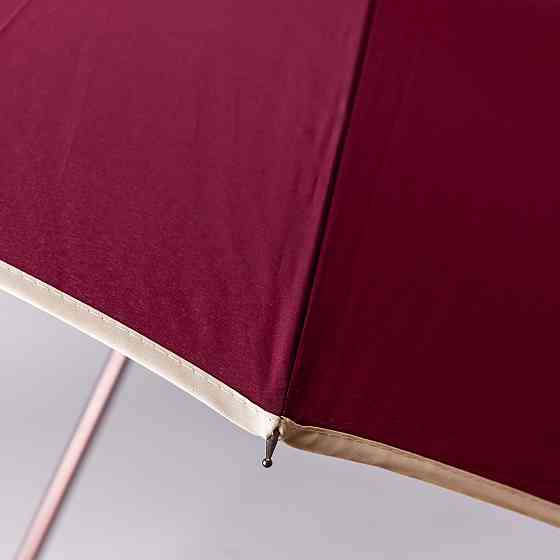 Класичний червоний зонт-трость з чохлом Київ