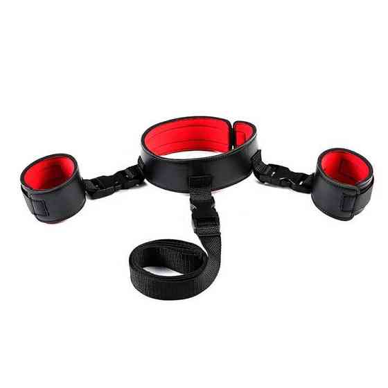 БДСМ бандажний набір з 12 предметів Червоний — Садо-мазо Вінниця