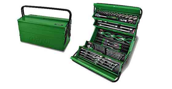 Ящик з інструментами TOPTUL (5 секцій) 62ед. 1/2" GCAZ0057 Одеса