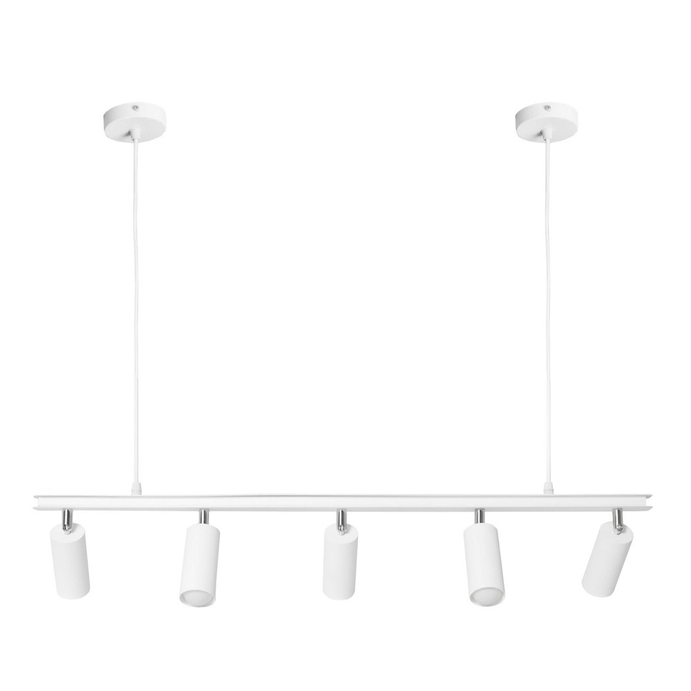 Світильник циліндри на підвісі Е27-5 Tube NL 2450-5 WH Київ - фото 2