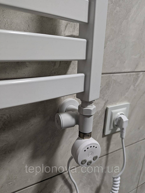 Комбинированный Полотенцесушитель Плоский Белый 1210х500 Terma Marta Черновцы - изображение 3