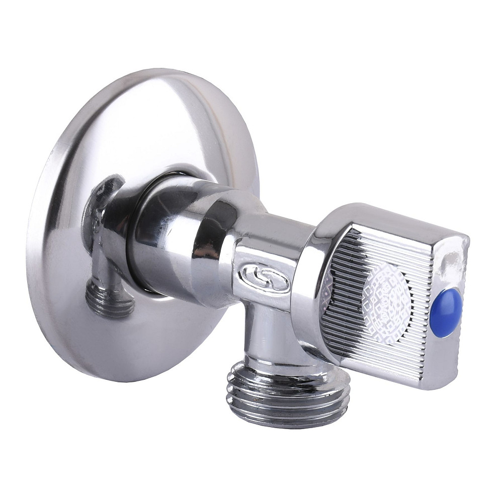 Кран кульовий кутовий SOLOMON 1/2″х3/4″ A7032 Луцк - изображение 1