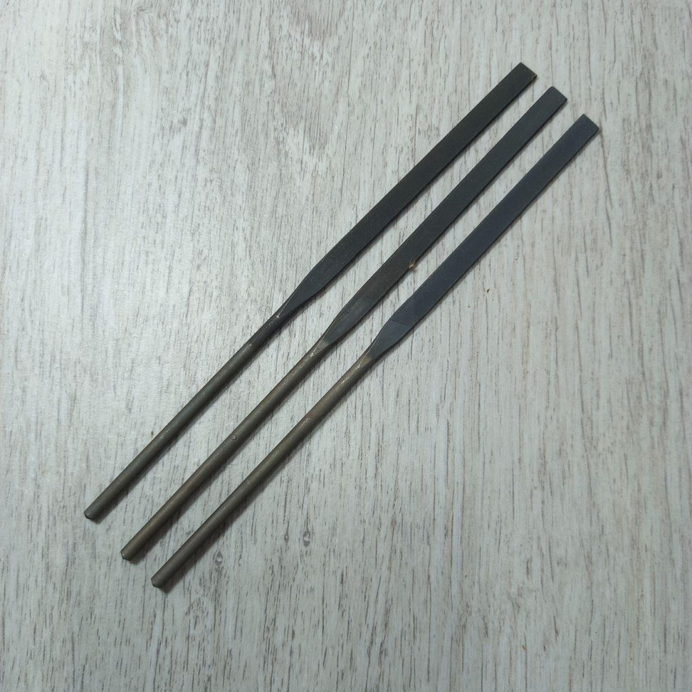 Надфіль плоский для тонкої обробки металу та дерева Харків - фото 4