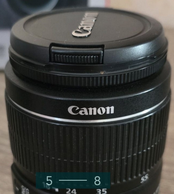 Фотоаппарат Canon 600D з об'єктивом EFS 18-55 mm + об'єктив EF 50 mm. Киев - изображение 4