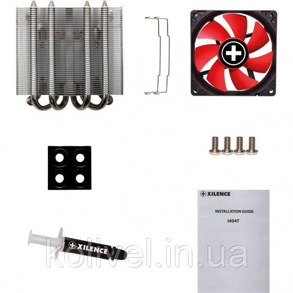 Вентилятор для процесора Xilence I404T (LGA1700/1150/1151/1155/1156) (XC041) Киев - изображение 9