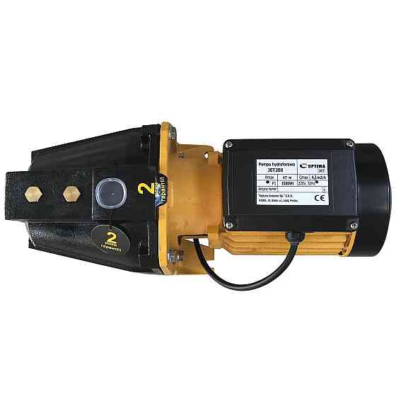 Насос центробежный Optima JET200 1,5кВт чугун длинный (000008251) Киев