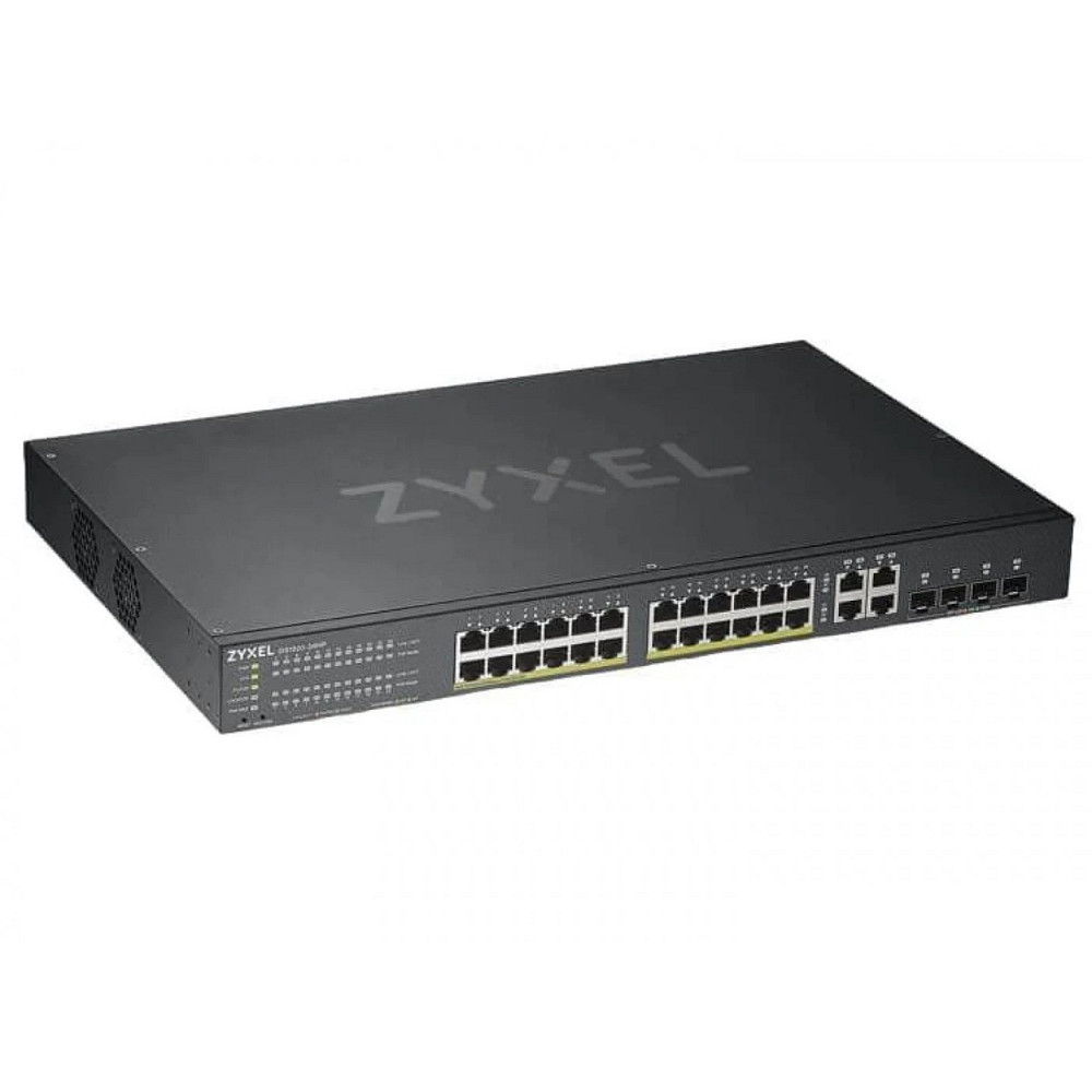 Комутатор ZYXEL GS1920-24HPv2 (GS192024HPV2-EU0101F) (24xGE PoE, 4xGE/SFP, Smart, NebulaFlex, Max PoE 375W) Харків - фото 4