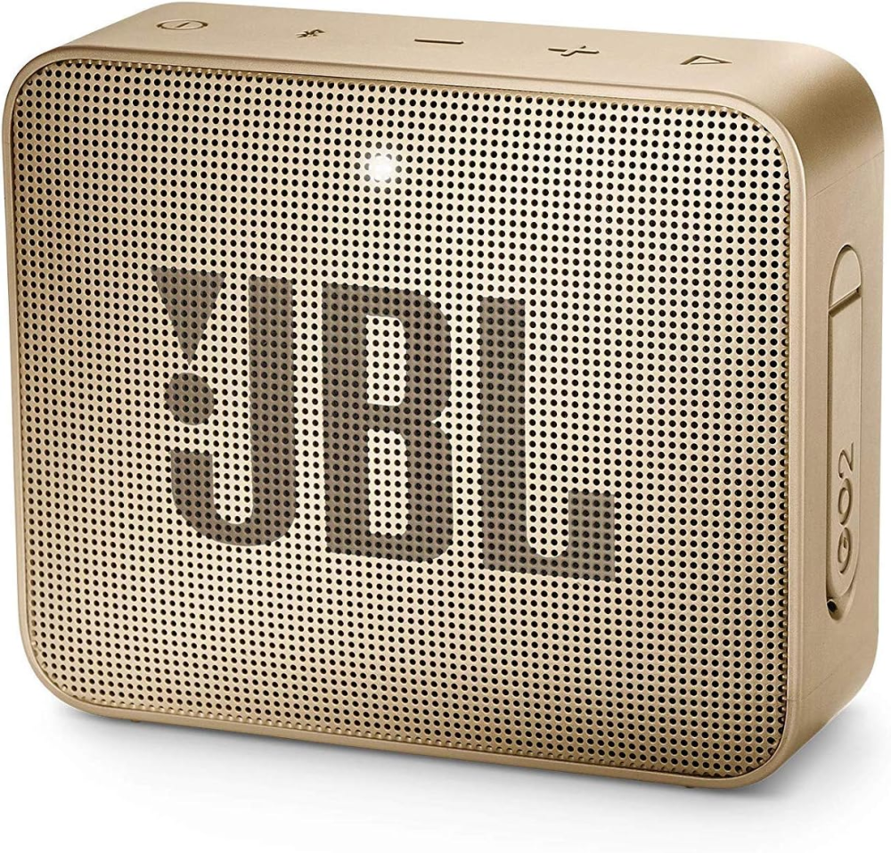 Портативная колонка JBL Go Essential 2 Gold | Bluetooth 4.2, 3.1 Вт, IP67, до 5 ч, USB-C, компактная акустика Киев - изображение 2