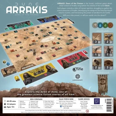 Настільна гра Gale Force 9 Dune - Arrakis: Dawn of the Fremen (Дюна - Арракіс: Розквіт Фременів, Англійська) (9781638840862) Вінниця