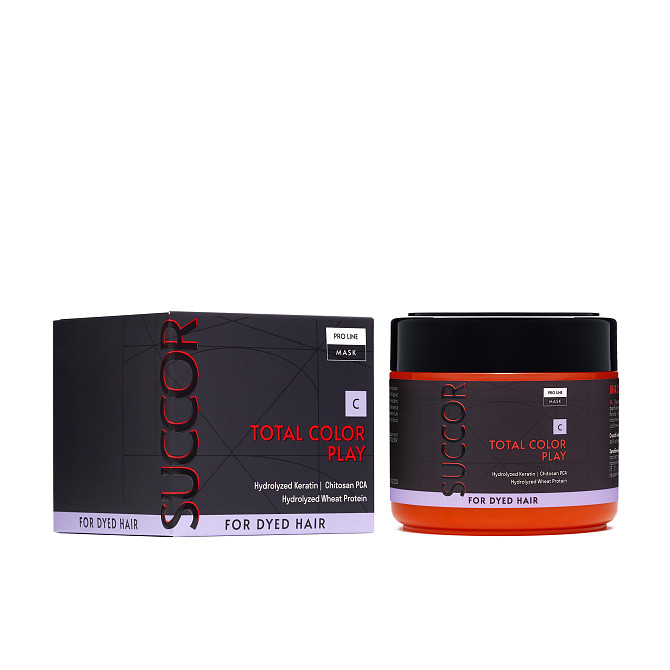 Маска для фарбованого волосся Total Сolor Play Mask Succor 300 мл Вінниця - фото 2