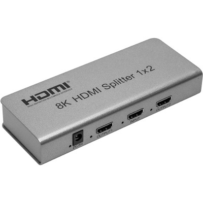 Розгалужувач PowerPlant HDMI 8K 1x2 (CA914197) Вінниця - фото 1