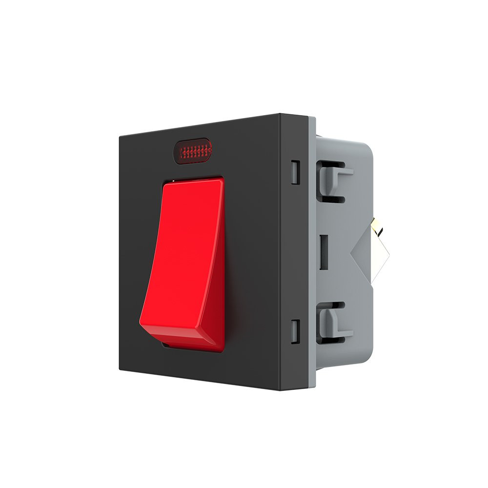 Майстер-вимикач LIVOLO, чорний, 20А 230В, модуль без рамки (VL-FCMKV20A-2BP) Коломия - фото 9