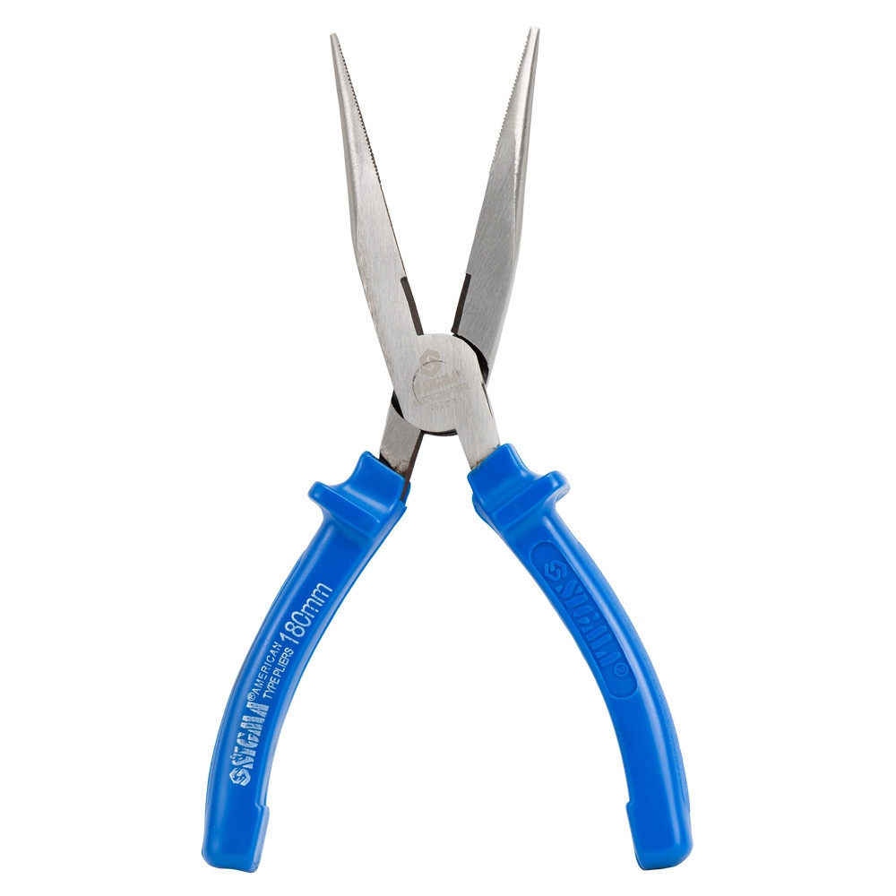 Длинногубцы прямые 180мм синие SIGMA (4357181) Киев - изображение 3