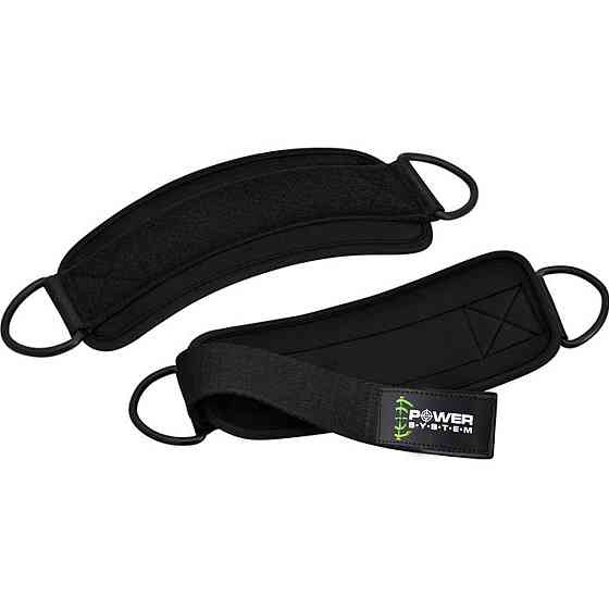 Манжети на щиколотку Power System PS-3460 Ankle Strap Gym Guy Black Киев