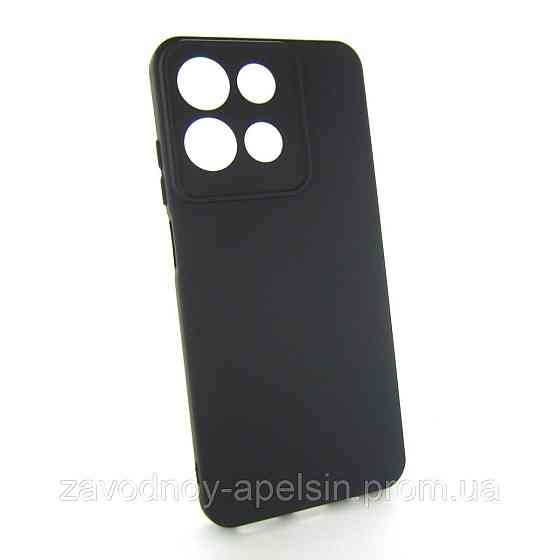 Motorola Moto G15 Силиконовый чехол Защита камеры (черный) Одесса