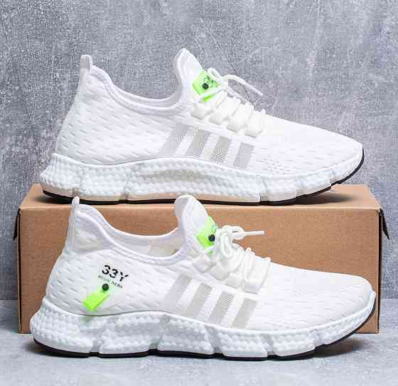 Кросівки Чоловічі Білі Тканинні Boost Пінка (розміри: 40,42,43) — 45-89 Дніпро