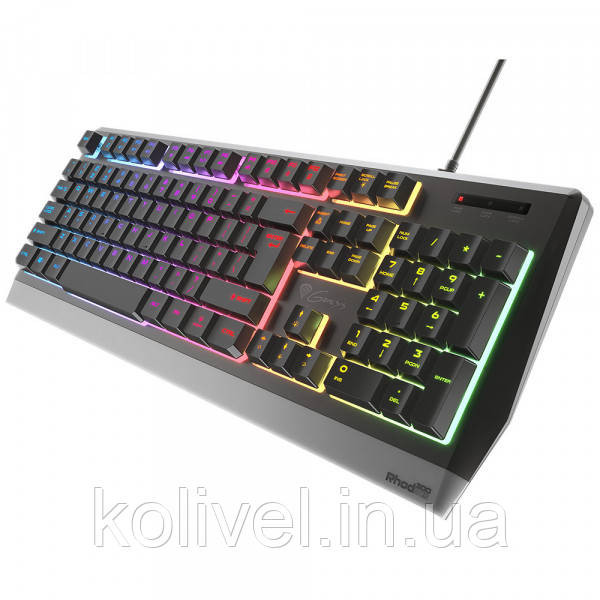 Клавіатура ігрова Genesis Rhod 300 RGB Backlight 104 USB чорна (NKG-1823) Киев - изображение 5