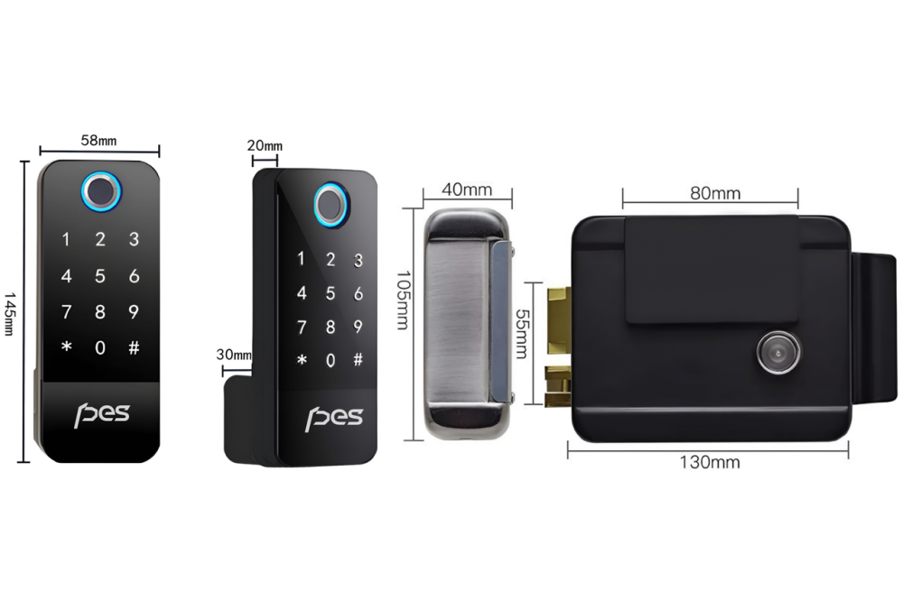 PES Mastiff розумний кодовий замок для каліток Київ - фото 2