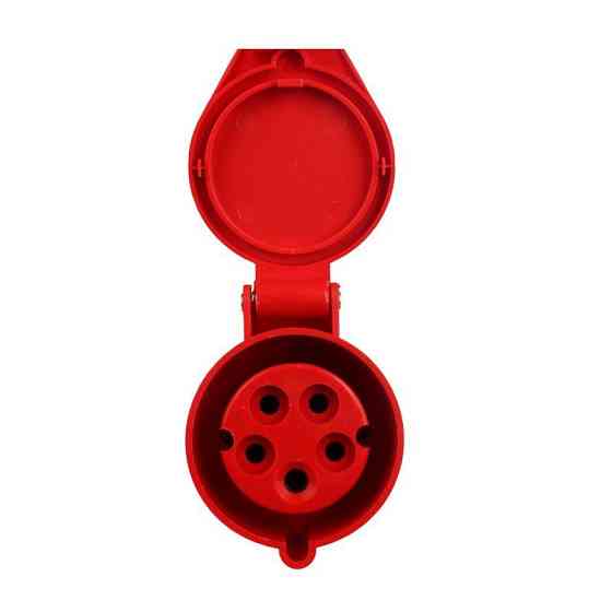 Разъем силовой штепсельный переносной 5x16 3P+PE+N, 16А, 380-415 В, IP44 Днепр