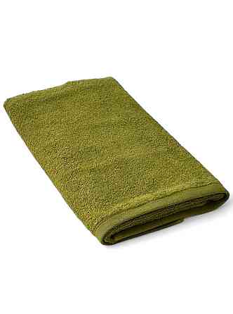 Рушник махровий Ideal Textile однотонний 50х90 см 360 г/м2 (56861134) Для рук та обличчя, оливка Чернівці