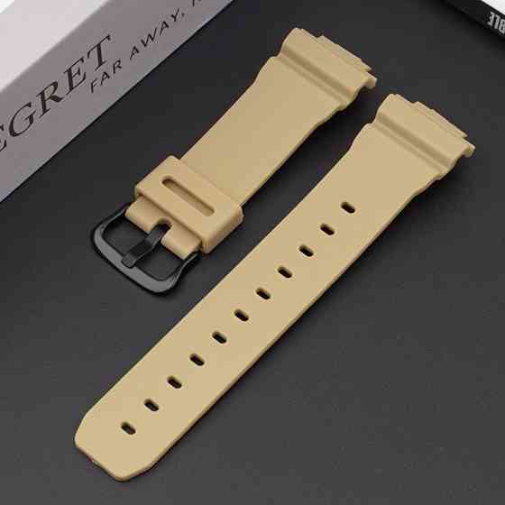 Ремінець для Casio G-Shock DW-6900 Beige BK SBR Київ