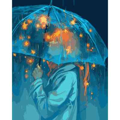 Картина по номерам Santi Зірки під дощем 40*50см LED (955429) Винница