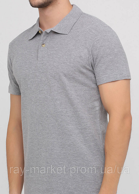 Поло базове Stedman Polo чоловіче сірий меланж (ST3000-GYH) Київ - фото 2