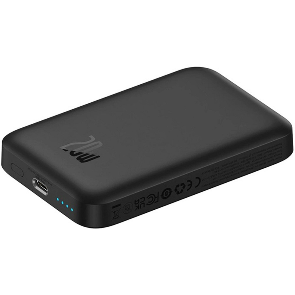 УМБ Baseus Magnetic Wireless Mini Air 6000mAh 20W PD,QC, USB-C In/Out, Qi-15W Black Винница - изображение 10