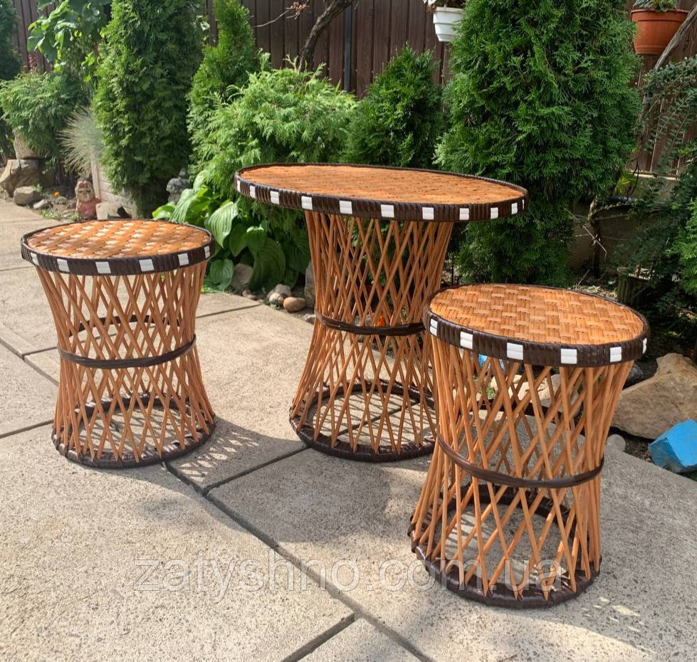 Набор мебели из лозы, ручная робота Киев - изображение 7