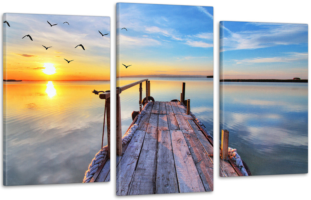 Модульна картина Природа Міст Art-77_3 Київ - фото 1