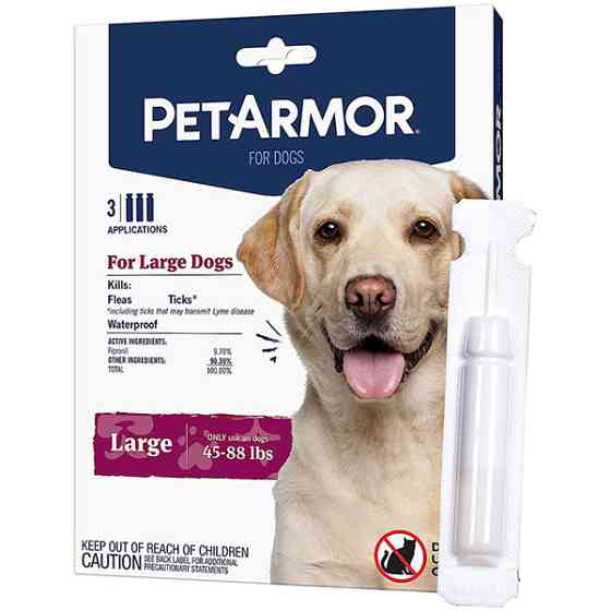 PetArmor Large ПЕТАРМОР краплі від бліх, кліщів, вошей для собак 20-40кг, 2.68мл Київ